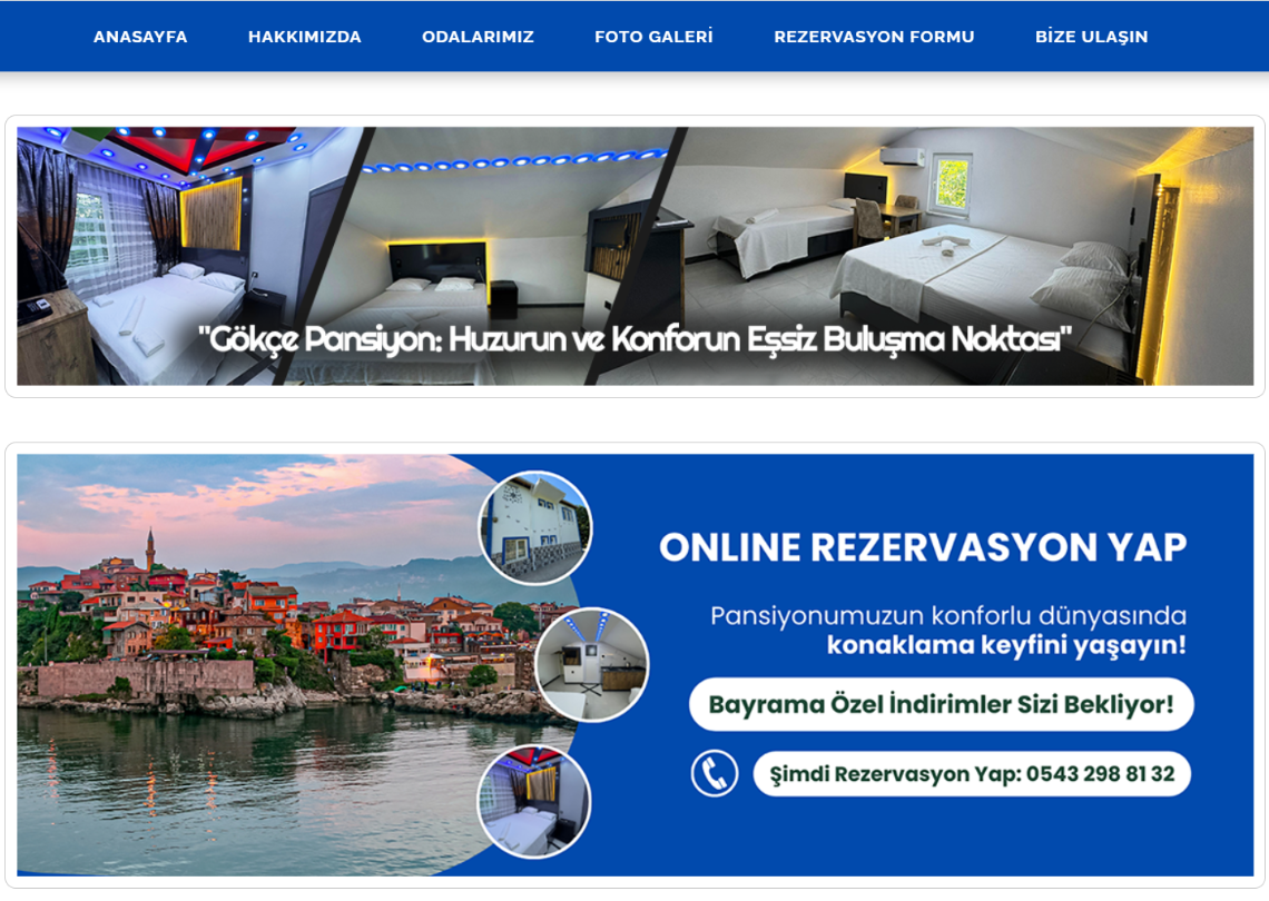 WEB SİTEMİZ FAALİYETTE